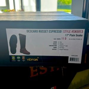 Brand new in box Chippewa snake boots.